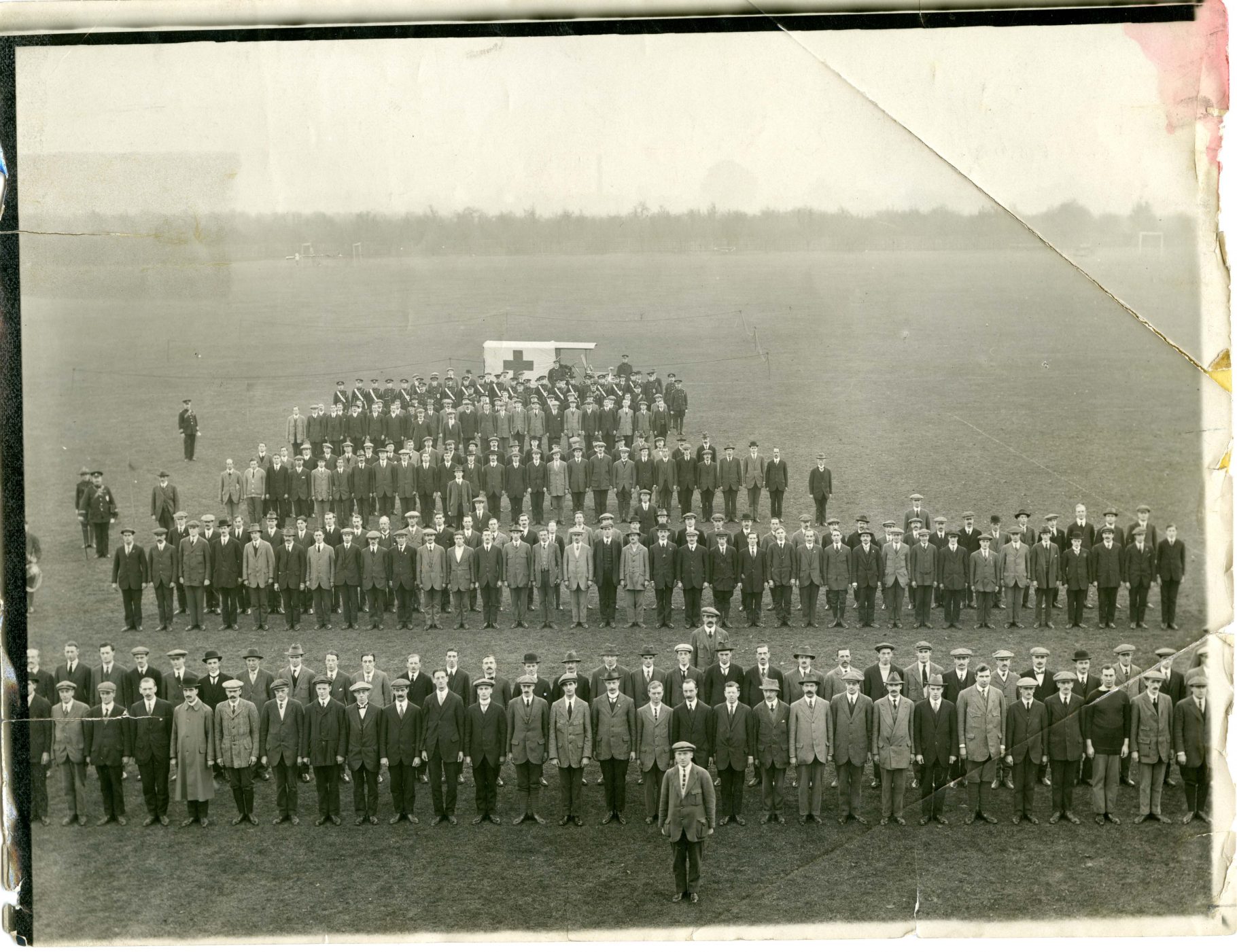 Polytechnic Volunteer Training Corps at Chiswick, 1914