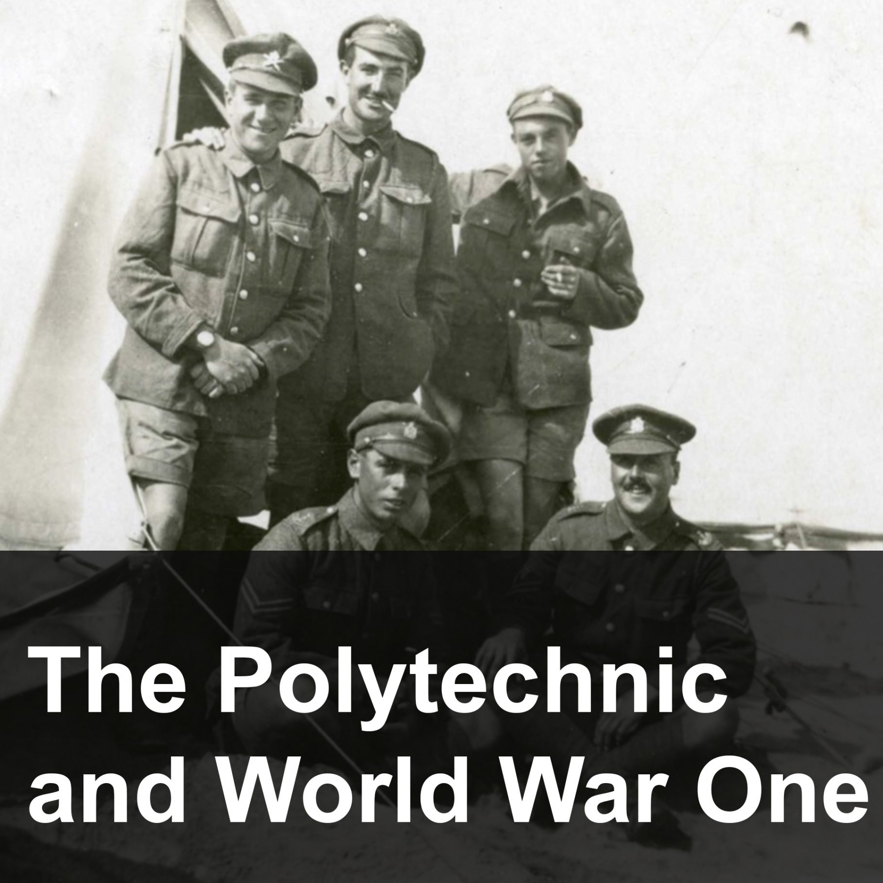 Polytechnic and World War One Exhibition button