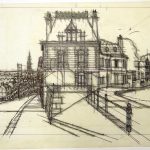 Perspective drawing of buildings