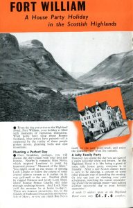Page from a holiday brochure
