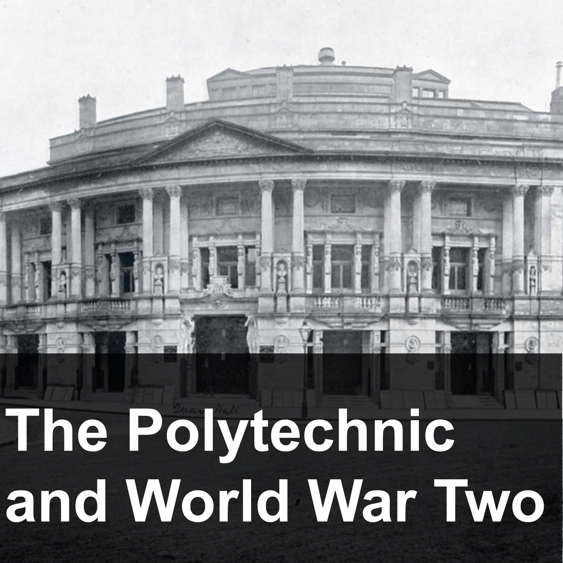 Polytechnic and World War Two button